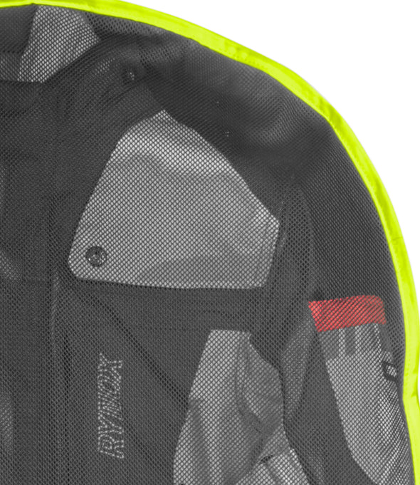 Rynox Jacket Cover Pro Black Hi-Viz Green 6