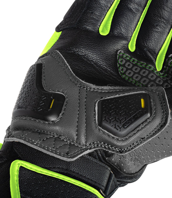 Rynox Storm Evo 2 Gloves Hi-Viz Green Black 4