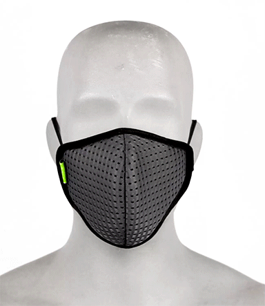 Rynox Defender Pro R95 Mask Dark Grey 2