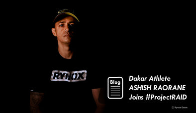 Dakar Athlete ASHISH RAORANE Joins #ProjectRAID