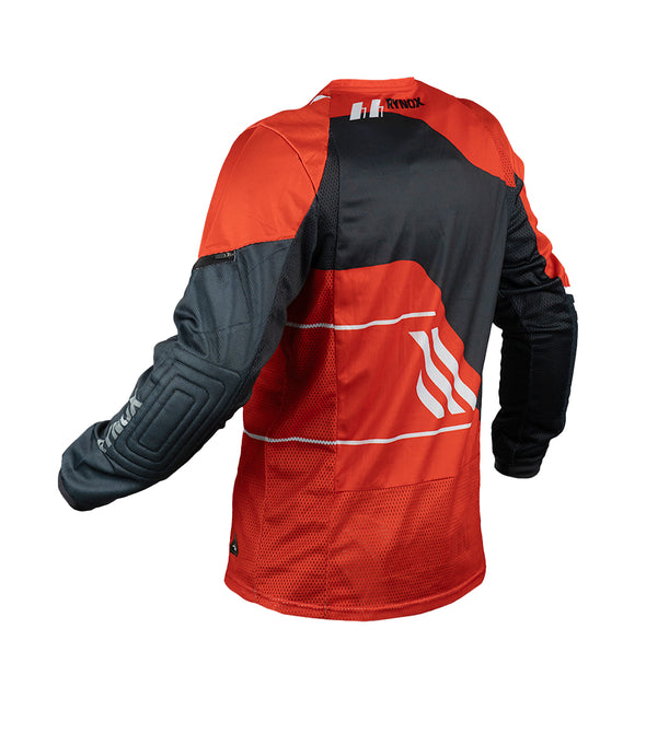 Rynox Frontier Pro Offroad Jersey  Red Black White 02