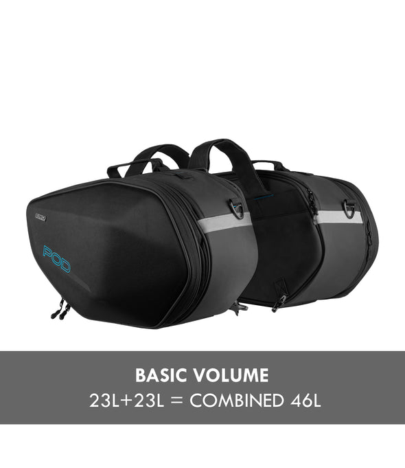 POD SADDLEBAGS 52L- STORMPROOF