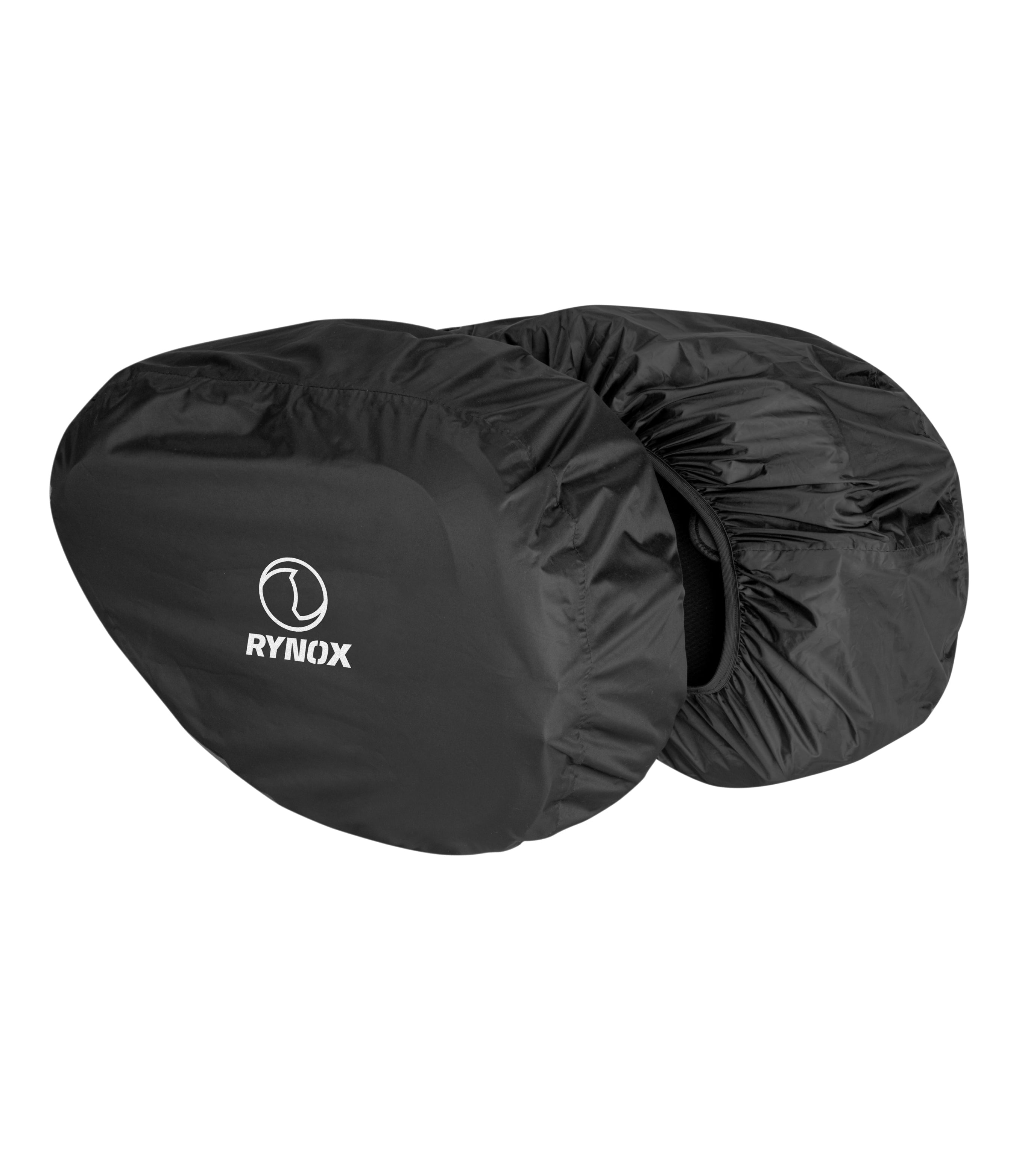 Saddle bag store rain cover