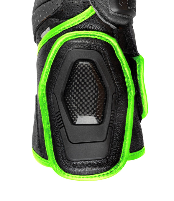 Rynox Storm Evo 2 Gloves Hi-Viz Green Black 6