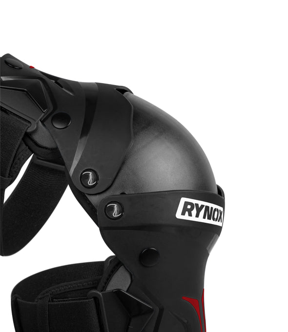 Rynox Bastion Bionic Knee Guards Black 2