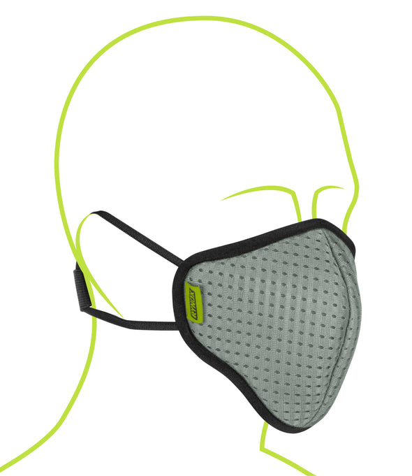Rynox Defender Pro R95 Mask Light Grey 1 