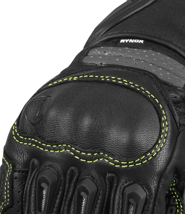 Rynox Storm Evo 3 Gloves Hi-Viz Green Black 04