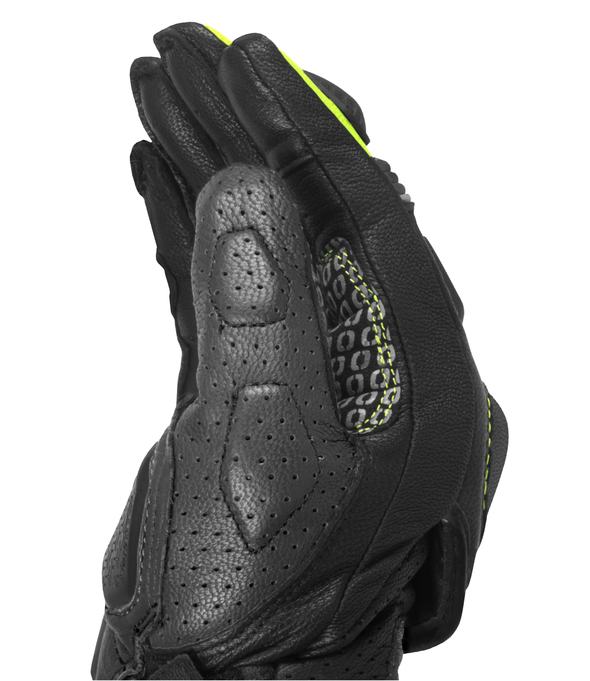 Rynox Storm Evo 3 Gloves Hi-Viz Green Black 06